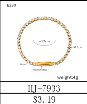 FOUNDERS GOLD - 18K Gold Tennis Bracelet