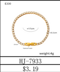 FOUNDERS GOLD - 18K Gold Tennis Bracelet