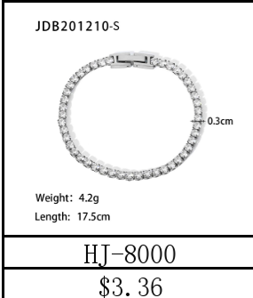 FOUNDERS SILVER - S.S Silver Tennis Bracelet